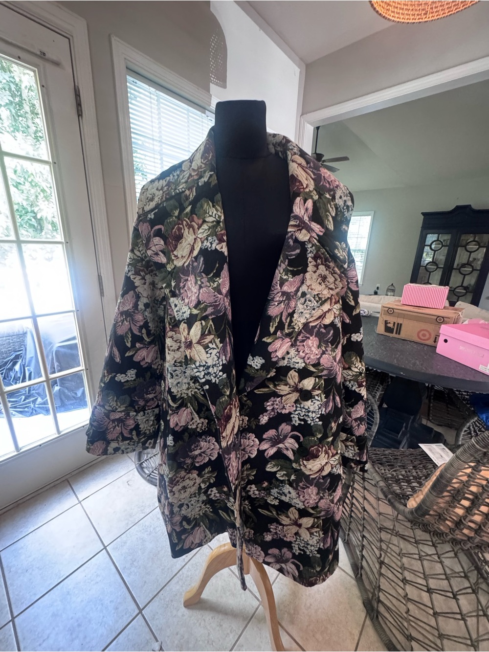Swing vintage style overcoat